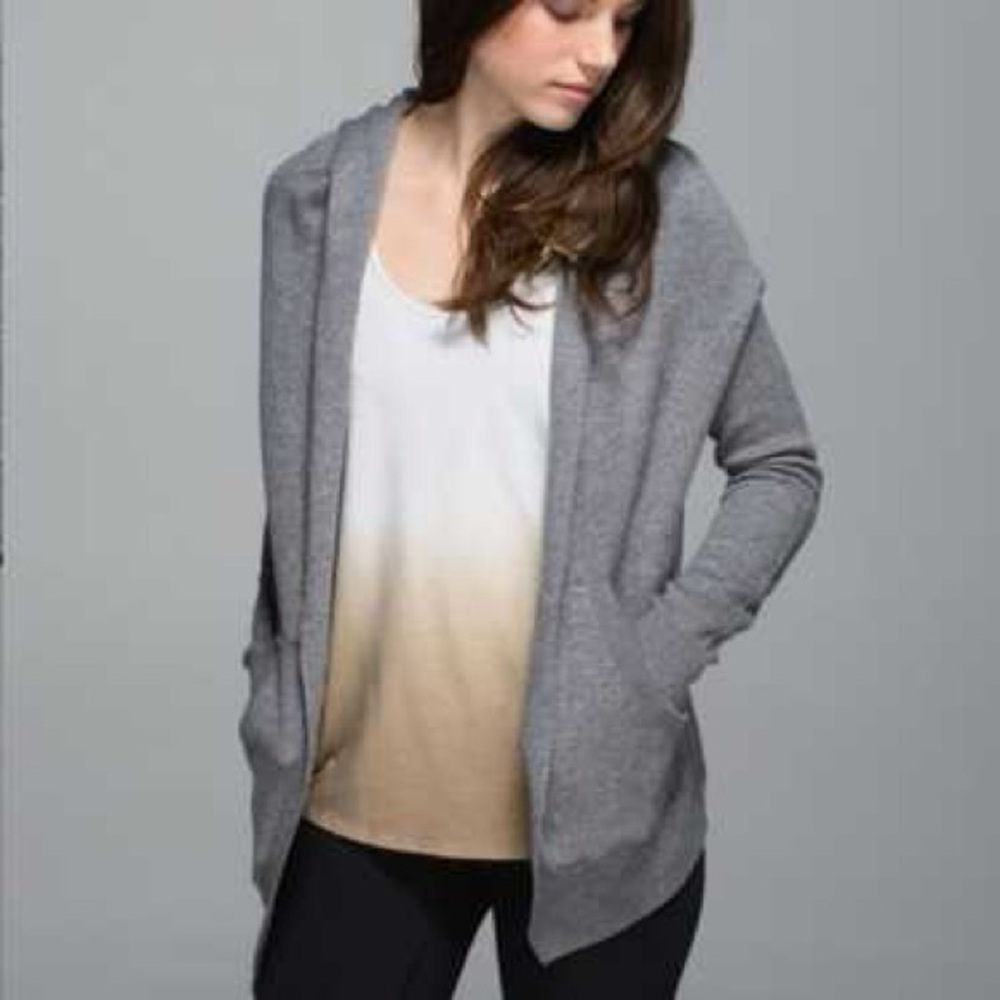 Lululemon Hooded Knit Cardigan